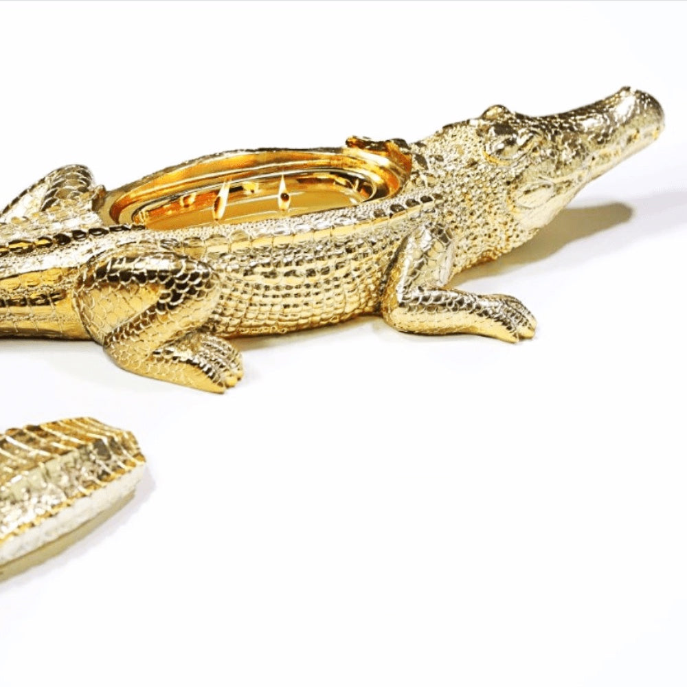 Gold Grand Alligator Candle – Thompson Ferrier Wholesale