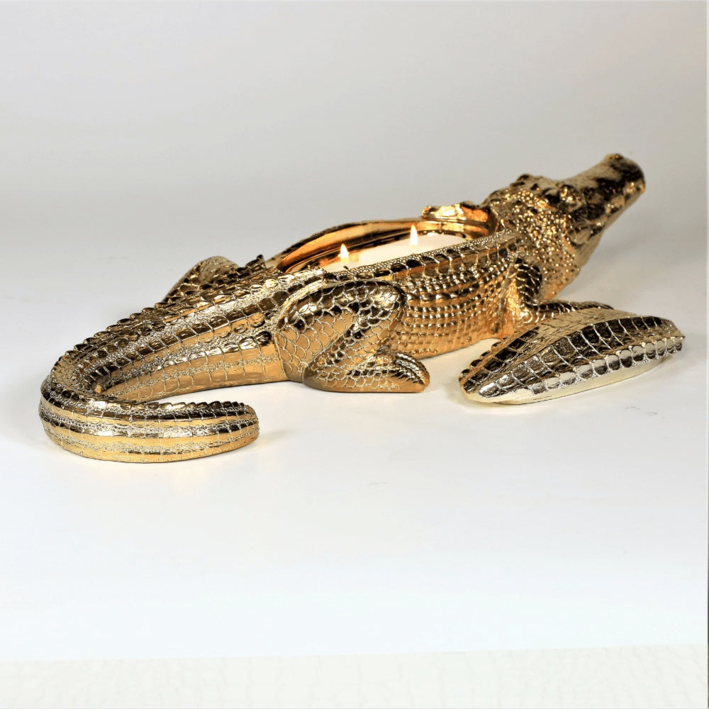 Gold Grand Alligator Candle – Thompson Ferrier Wholesale