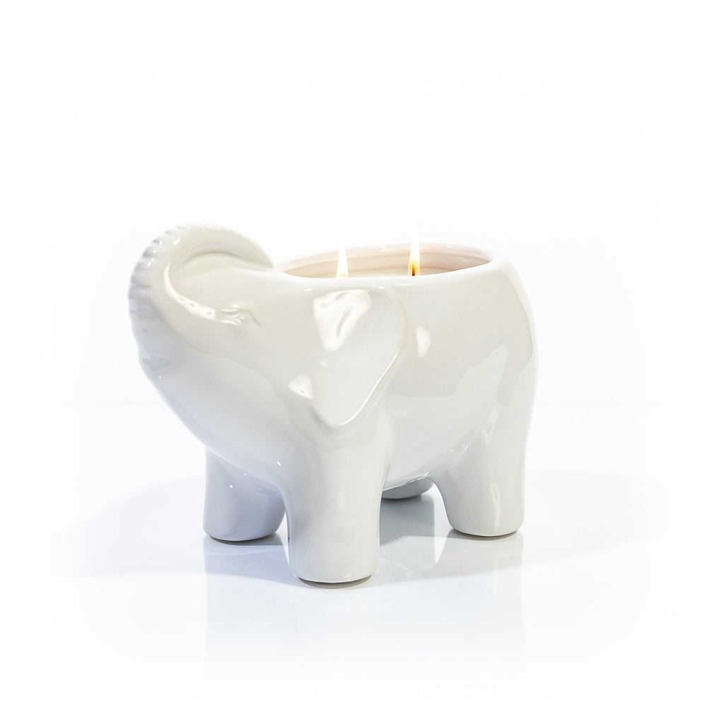 ceramic-white-elephant-candle-with-2-cotton-wicks-and-white-wax.