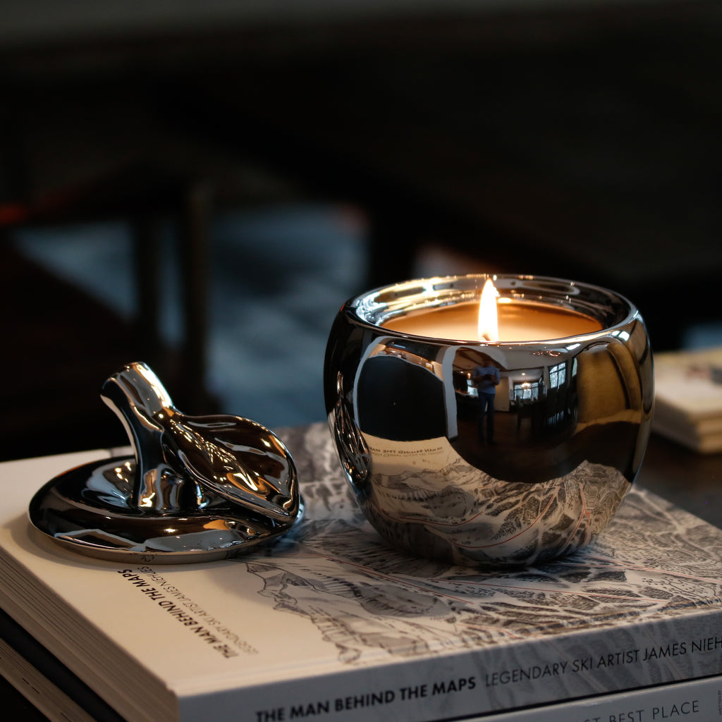 silver apple malus candle